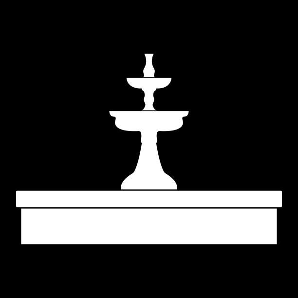 喷泉图标。图片下载