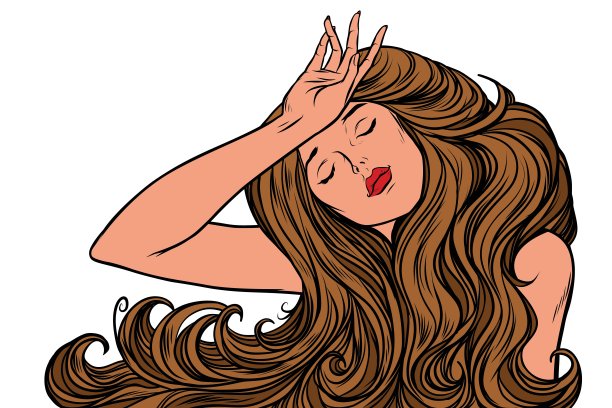 头疼女人还是只是个梦图片下载