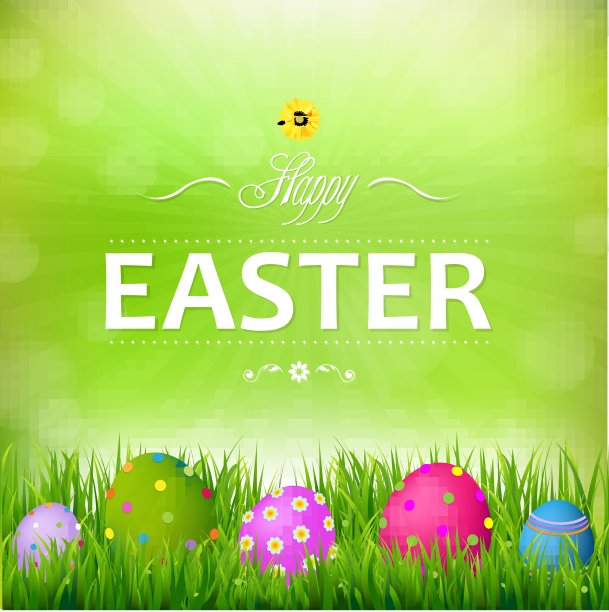 复活节快乐卡图片下载