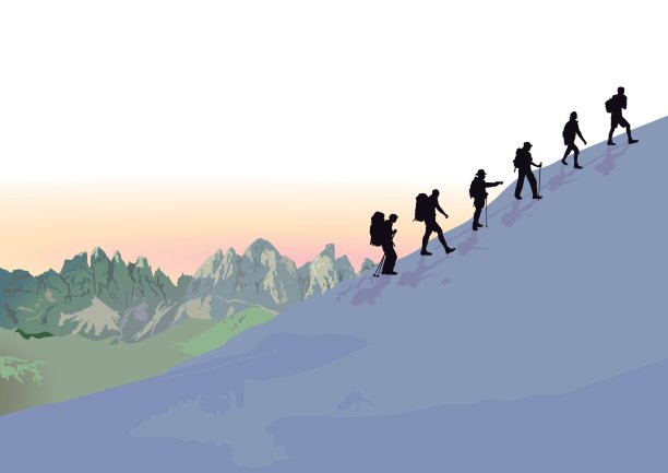 登山组图片下载