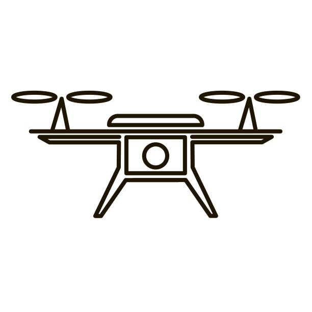 照片和视频无人机图标图片下载