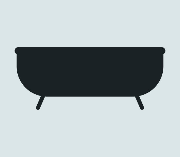 浴缸里的图标图片下载