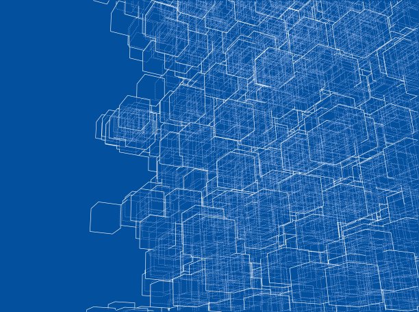 向量抽象盒背景图片下载