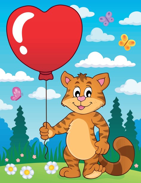 情人节猫主题图片3图片下载