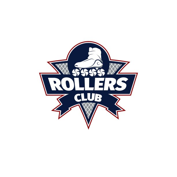 标志滑旱冰。矢量图图片下载