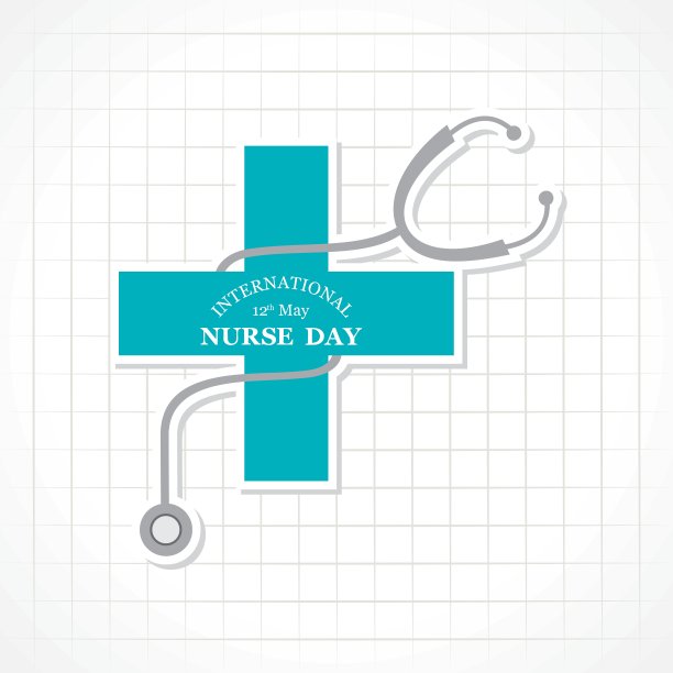 国际护士节库存图像和符号的矢量插图图片下载