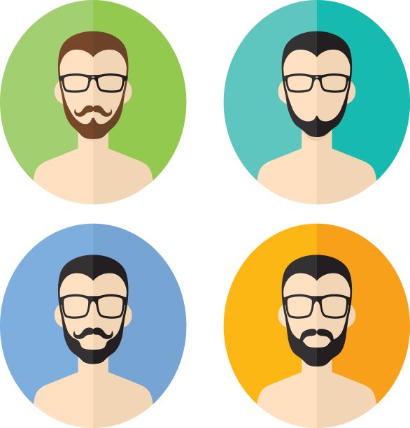 男人潮人头像用户图片卡通人物图片下载