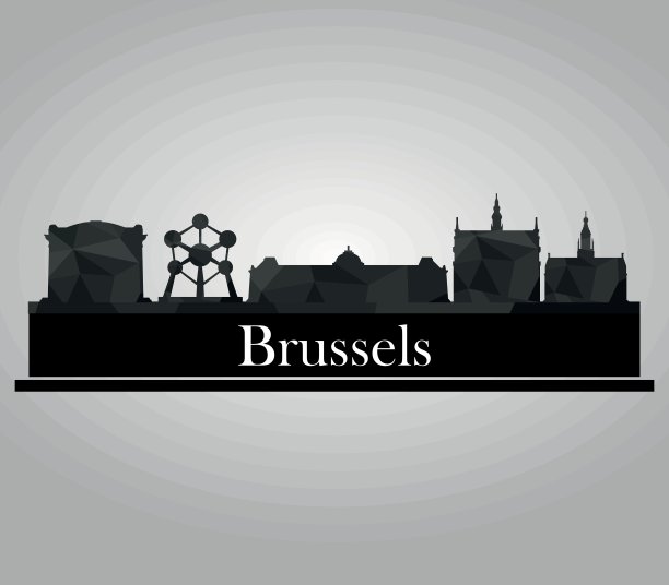 布鲁塞尔的天际线图片下载