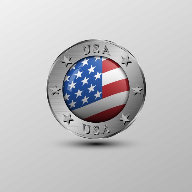 向量会徽。美国国旗图片下载