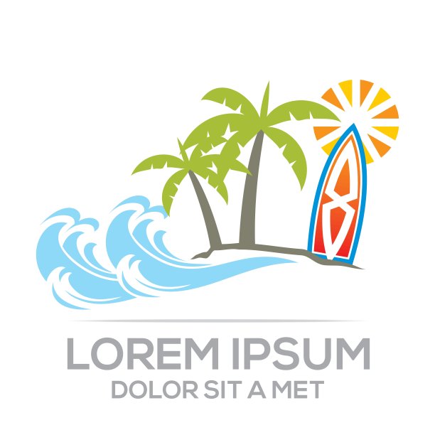 海滩假日日落海洋假期图片下载