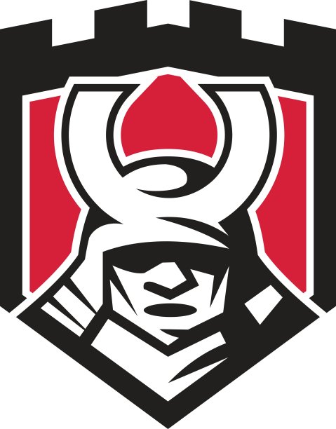 武士面具头盔盾牌复古图片下载