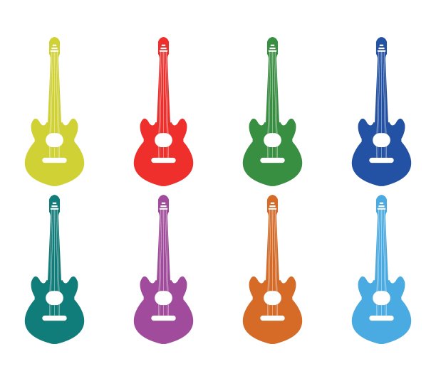 吉他图标图片下载