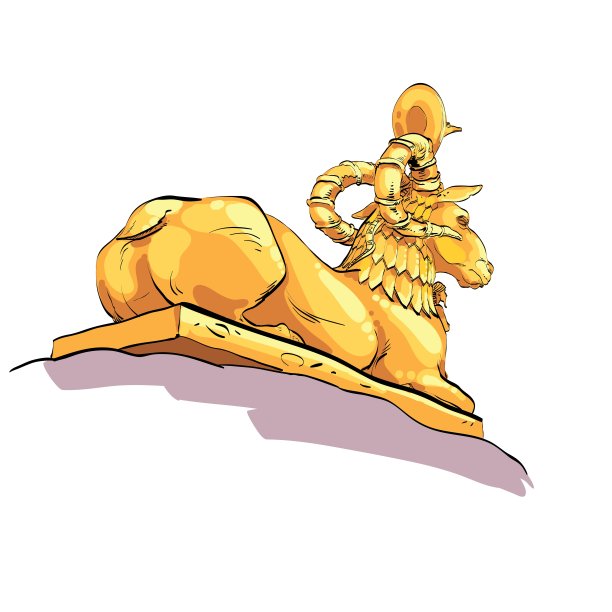 神奇的金羊故事图片下载