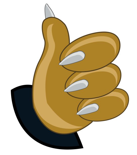 用爪子抓野兽的爪子图片下载