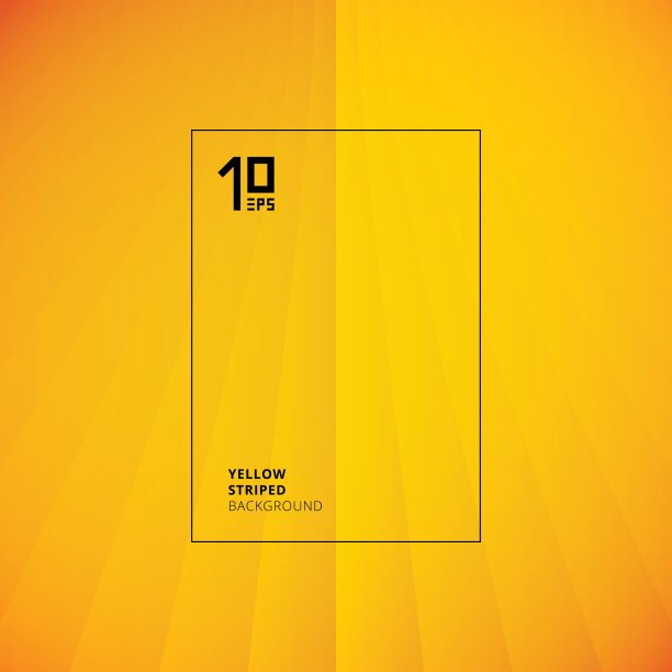抽象黄色条纹透视垂直线图案背图片下载