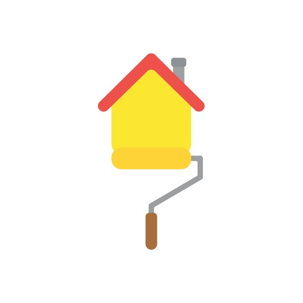 平面设计风格矢量画辊轴刷画概念图片下载