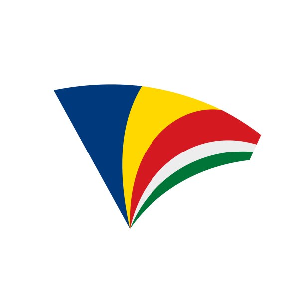 塞舌尔国旗矢量图图片下载