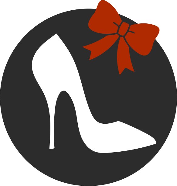 优雅女性高跟鞋矢量隔离鞋图片下载