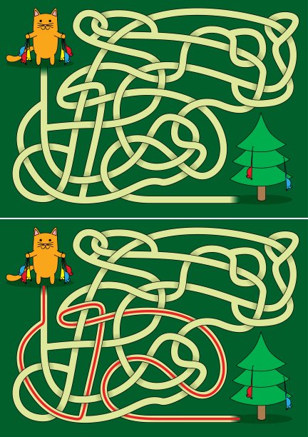 小猫迷宫图片下载