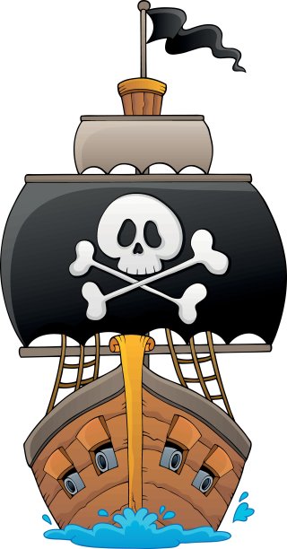 图像与海盗船主题1图片下载