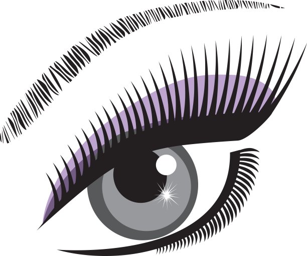 向量美丽的眼睛图片下载