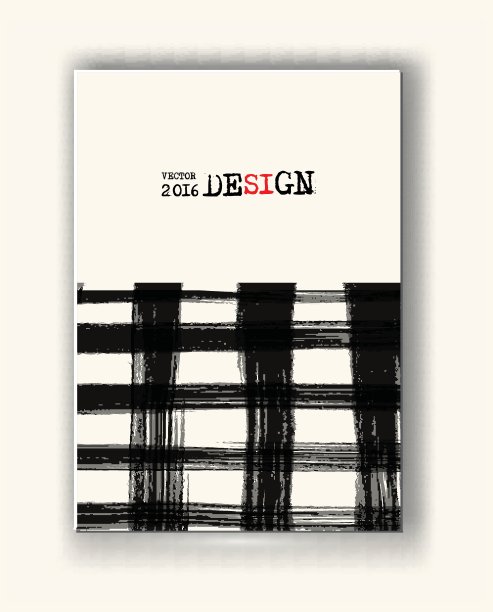 小册子与单色细胞背景。图片下载