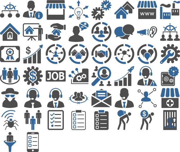 业务图标集图片下载