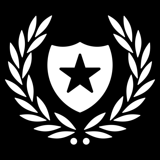 盾牌图标从竞争和成功双色图标集图片下载