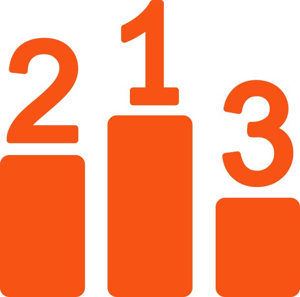 从竞争和成功双色图标设置基座图标图片下载