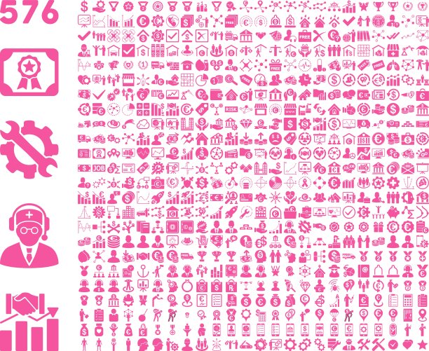 平的工具栏图标图片下载