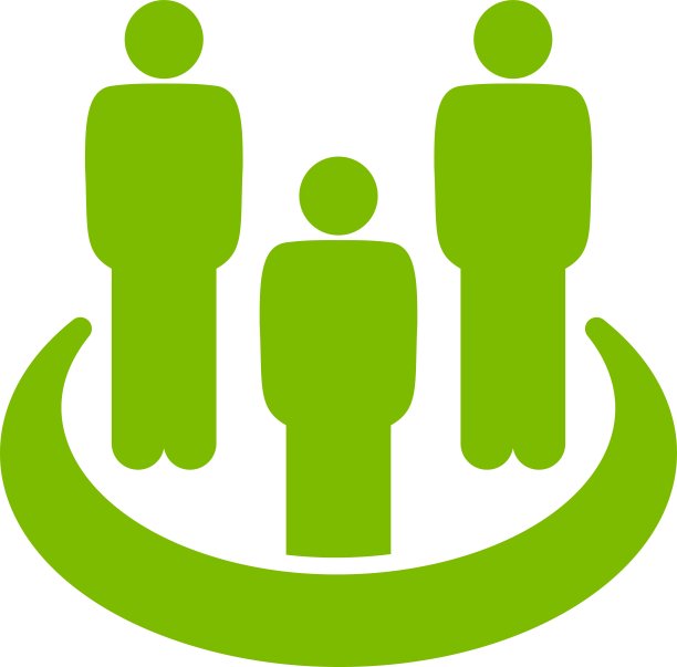 社交组图标从商业双色集图片下载