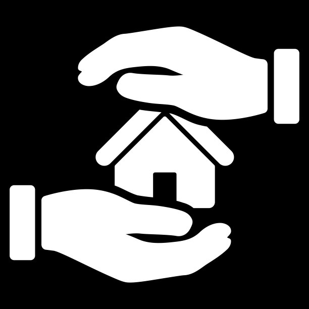 房地产保险图标从商业双色集图片下载