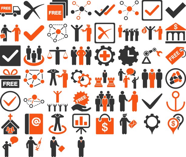 业务图标集图片下载