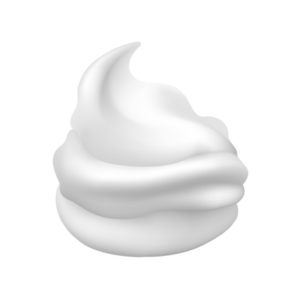 白色的奶油泡沫图片下载