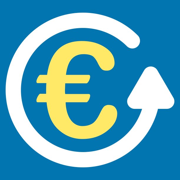 从BiColor欧元银行设置退款图标图片下载