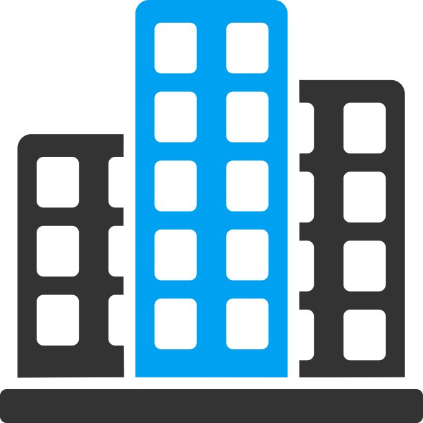 城市图标从商业设置图片下载