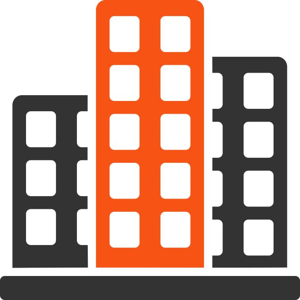 城市图标从商业设置图片下载