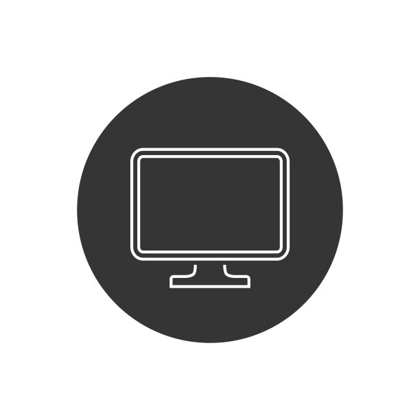 电视，电视线图标矢量插图图片下载