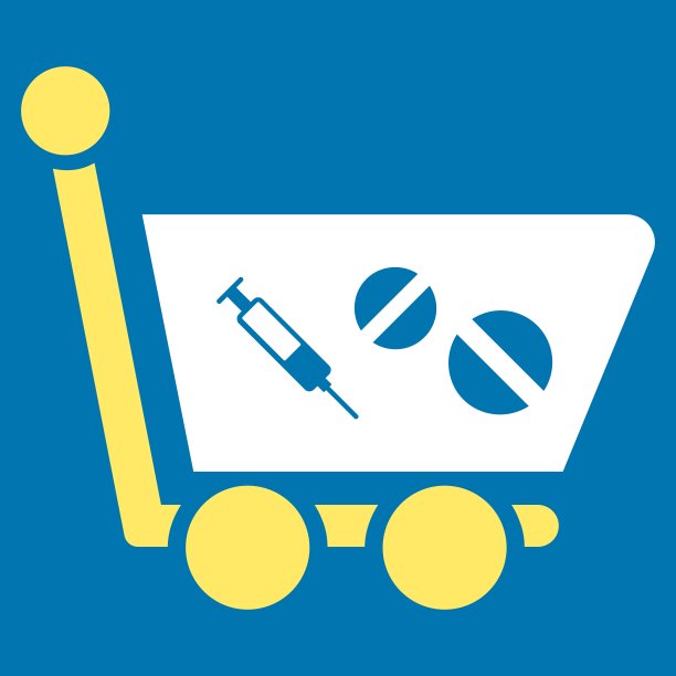 药品购物车图标图片下载