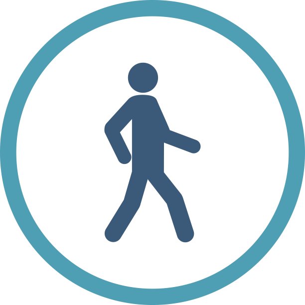 行走的图标图片下载