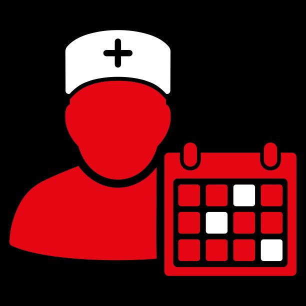 医生日历图标图片下载