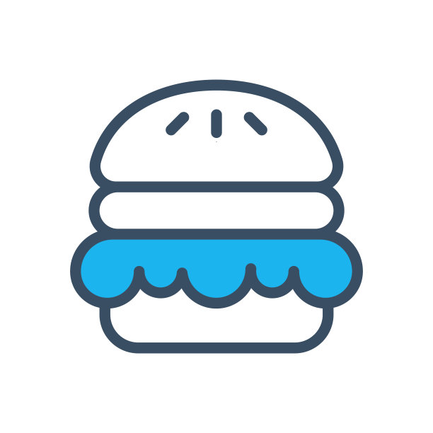 汉堡icon图片下载