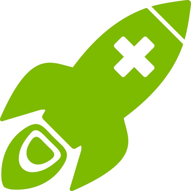 医疗火箭图标图片下载