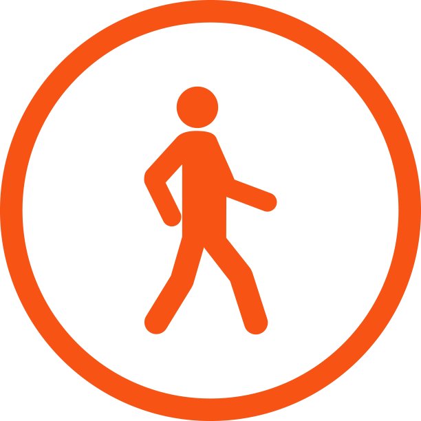 行走的图标图片下载