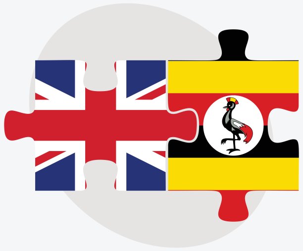 联合王国和乌干达国旗图片下载