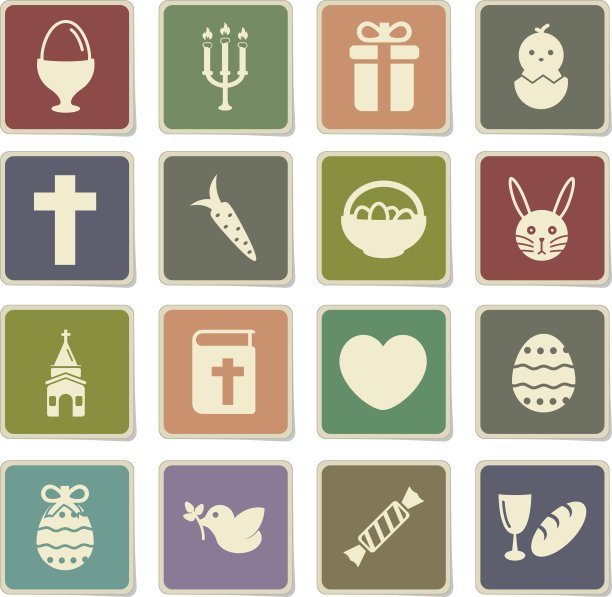 复活节图标图片下载