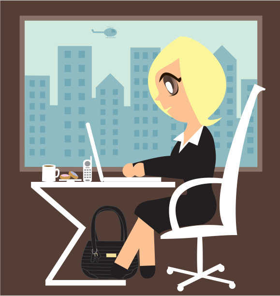 商业女性图片下载