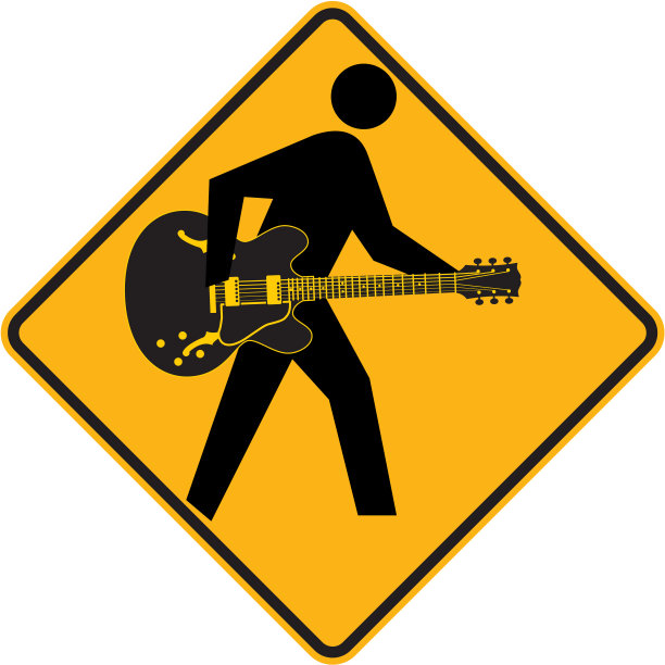 吉他的迹象图片下载