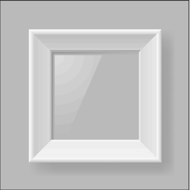 白色框架图片下载