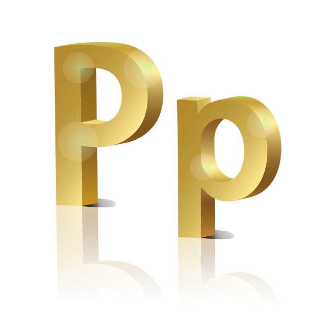 向量字母P图片下载
